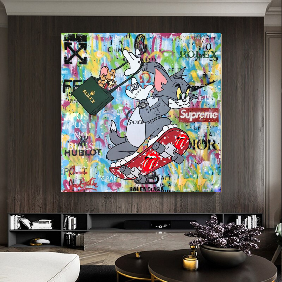 Tom and Jerry Canvas Art - Shop Now at Its Shopping Time