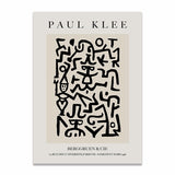 Paul Klee Picasso Matisse Black White Poster Canvas Wall Art