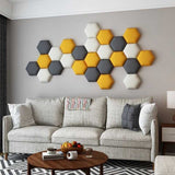 Hexagonal Acoustic Wall Panels for Living Room and Kids Room