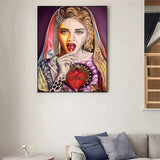 Singer Madonna Canvas Wall Art