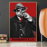 Biggie Smalls Rapper Canvas Wall Art The Notorious B.I.G.