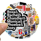 TV Show Friends Letter Stickers Pack | Famous Bundle Stickers | Waterproof Bundle Stickers