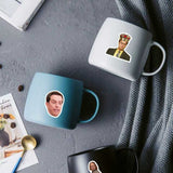 Friends OFFICE TV SHOW Waterproof Fun Sticker Toy Luggage Sticker Motorcycle Luggage Notebook Stickers