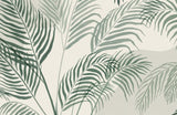 Lush Green Tropical Vibe Mural Wallpaper
