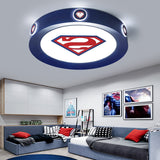 Kids Superman / Captain America Ceiling Light | Kids Room Decor Lights
