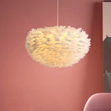 Feather Chandelier: Exquisite Lighting Fixture