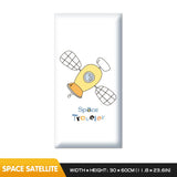 3D Space Astronaut Anti-collision Self Adhesive Waterproof Wall Stickers