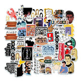 TV Show Friends Letter Stickers Pack | Famous Bundle Stickers | Waterproof Bundle Stickers