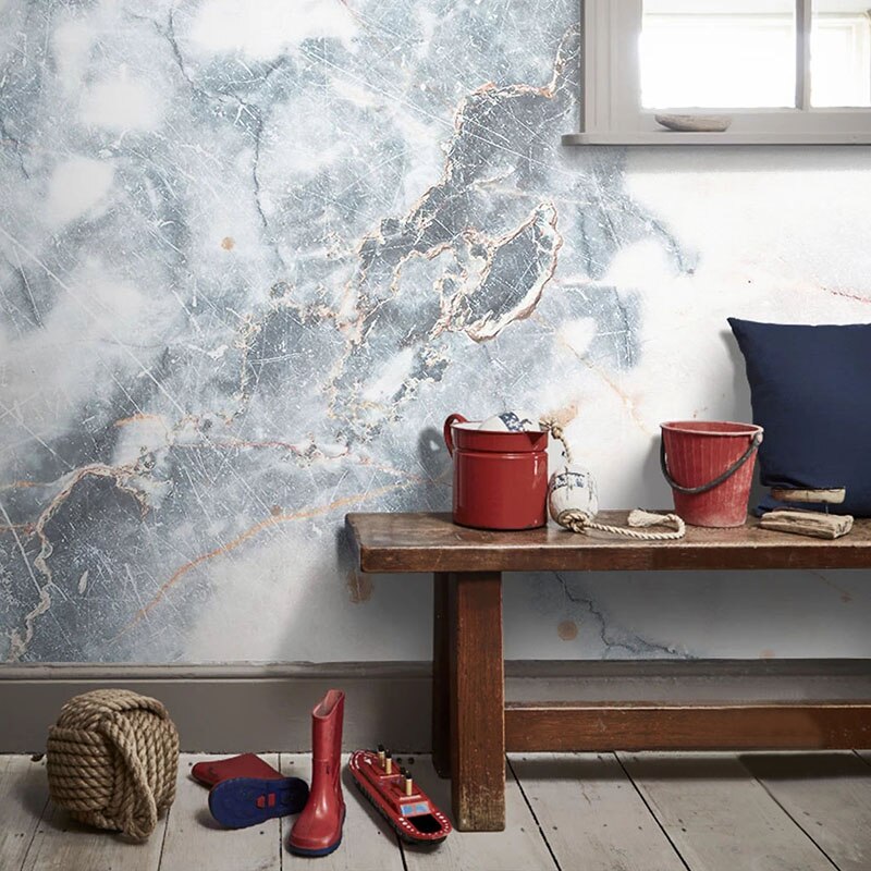 Modern Simple Marble Wallpaper for Home Wall Decor
