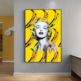 Brighten Up Your Space with Marilyn Poster - Bananas