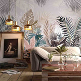 Tropical Plants Rainforest Leaves Wallpaper Mural