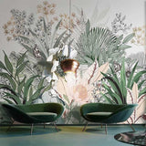 Tropical Plants Rainforest Palm Leaves Wallpaper Mural