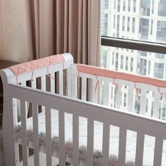 Cotton Crib Bumper - Protect Your Baby with Anti-Bite Bumper