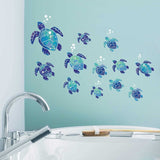 Sea Turtle Wall Stickers for Kids Room