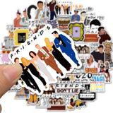 TV Show Friends Stickers Pack | Famous Bundle Stickers | Waterproof Bundle Stickers