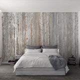 Wood Texture Forest Wallpaper: Transform Your Space