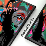 The Fascinating Monkey Face Poster - Limited Edition