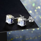 White Gold Plated Earrings: Premium Jewelry