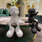 Sitzende Mickey-Statue Premium 