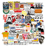 Friends TV Series Stickers Pack | Famous Bundle Stickers | Waterproof Bundle Stickers
