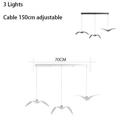 Seagulls Pendant Light: Unique Lighting Fixture