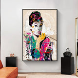 Audrey Hepburn Wall Art - Timeless Elegance