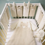 Baby Crib Bumper Lama Design - Baby Cot Bumper