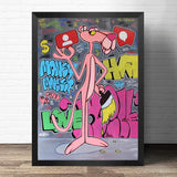 Pink Panther Wall Art – Unleash Your Creative Side