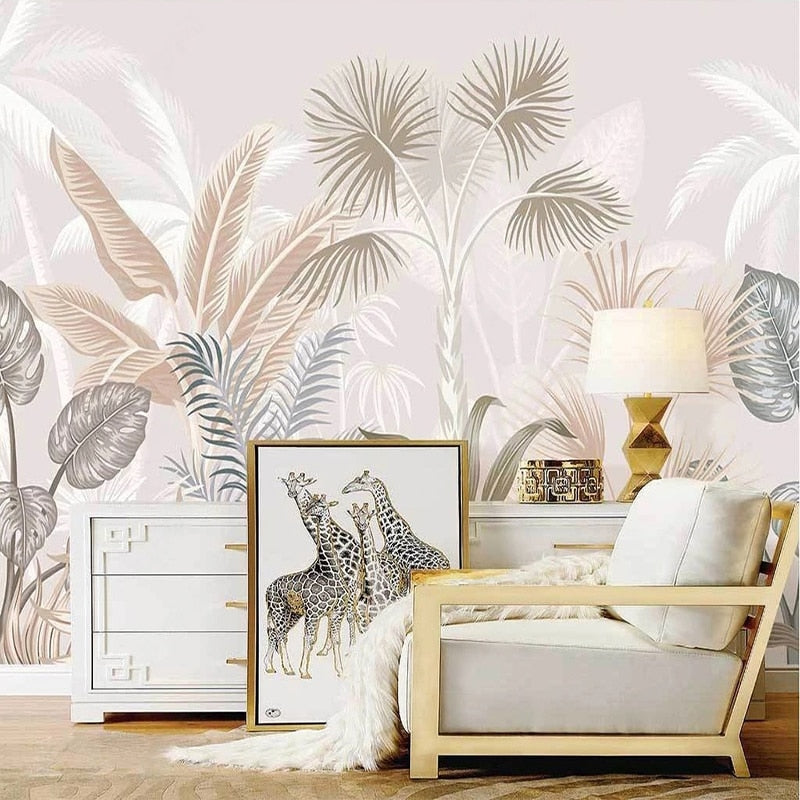 3D Plants Design - Tropical Wallpaper Murals