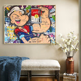 Disney Popeye Picture Canvas Wall Art