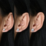 Moissanite Gemstone Anniversary Earring – Exquisite Quality