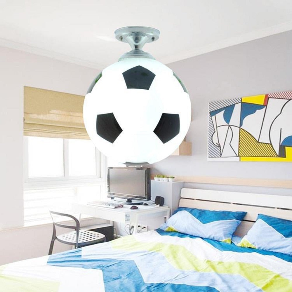 Kids Football Pendant Ceiling Light | Kids Room Decor Lights