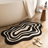 Abstract Ooze Rug: Contemporary Elegance for Stylish Comfort