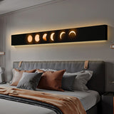 Applique murale LED Moon Eclipse : éclairage élégant et économe en énergie