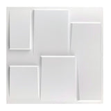 Square Geometric 3D Wall Panel for House Wall Renovation