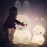Bunny Rabbit Lamp Cute LED Table Lamp for Kids Room