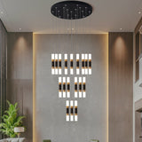 Staircase Chandelier - Illuminate with Acrylic Chandelier