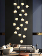 Crystal Ball Staircase Chandelier: Enhancing Your Space