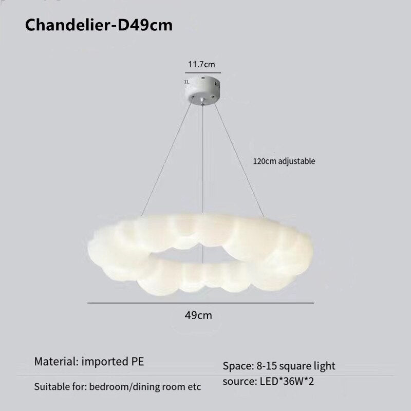 Cloud Chandelier - Illuminate Your Space
