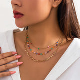 Luminous Enchantment Necklace - Elegant Statement for Any Occasion
