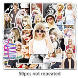 Star Singer Taylor Swift Stickers