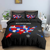 Discover Exquisite World Map Bedding Set