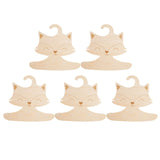Nordic Style Baby Cute Fox Wooden Clothes Hanger