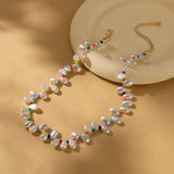 Radiant Sunset Bloom Necklace - Adorn Your Elegance with BabiesDecor.com