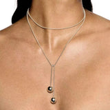 Glänzende himmlische Aura-Halskette – Schmücken Sie Ihre Eleganz mit BabiesDecor.com
