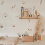 Boho Floral Elements Wall Stickers