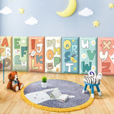 Adorable Alphabet Kids Wall Padded Safety Cushions