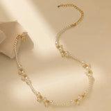 Radiant Serenity Necklace  Elegant Adornment for a Timeless Look