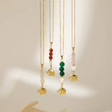 Lustrous Enchantment Necklace - Adorn Your Elegance with BabiesDecor.com