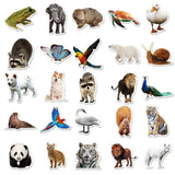 Zoo Animals Stickers Vibrant Collection for Kids